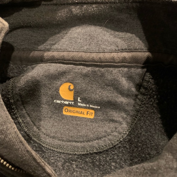 Carhartt Rain Defender Quarter Zip Hoodie - Picture 3 of 3